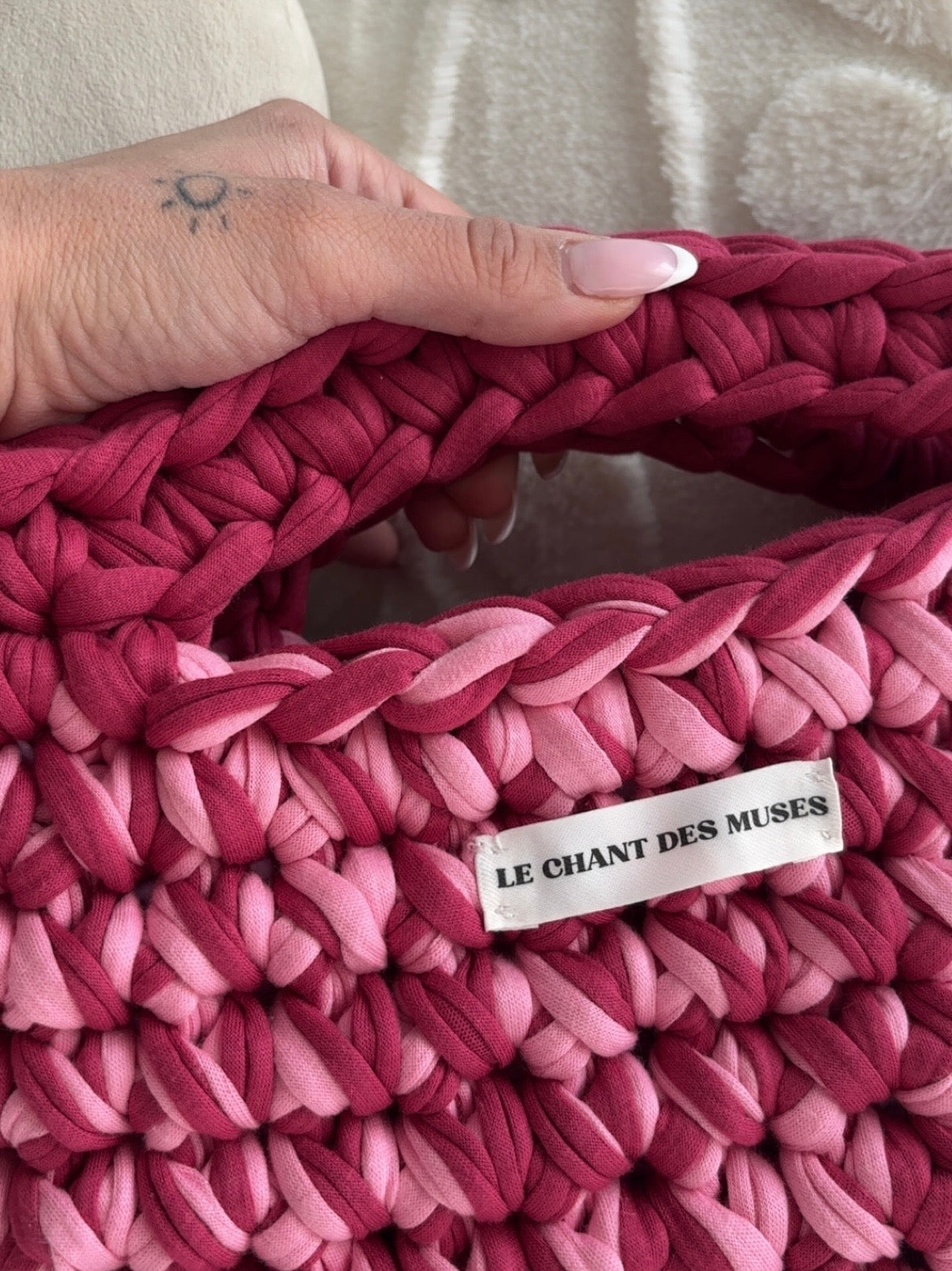 ANA ~ fushia & rose clair