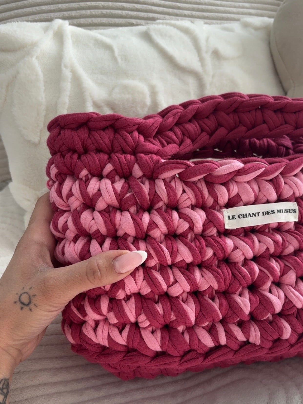 ANA ~ fushia & rose clair