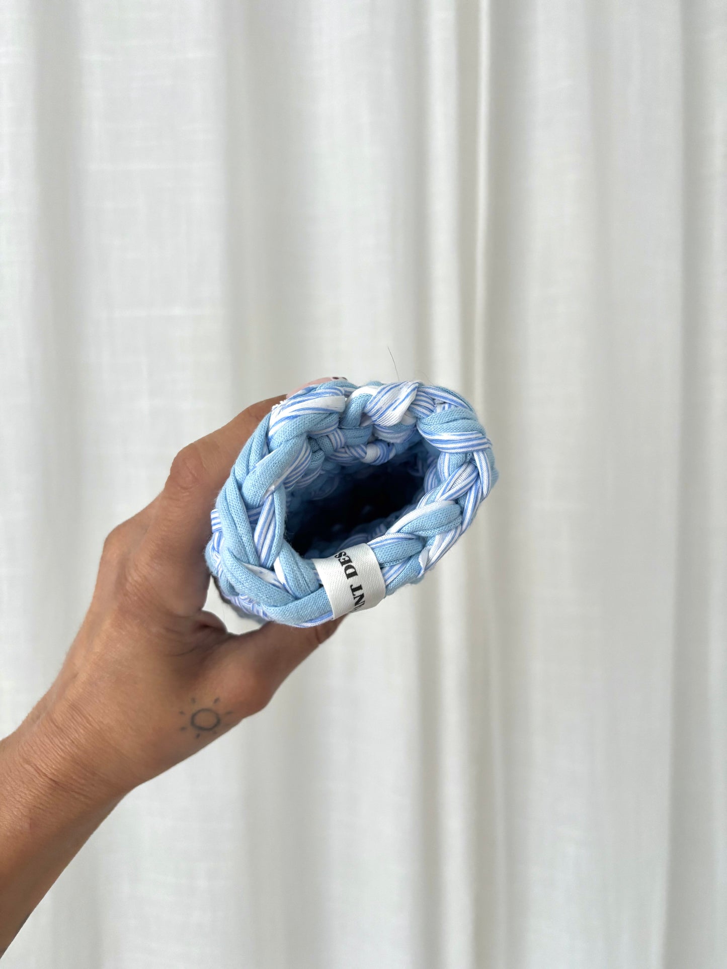 Étui à lunettes ~ bleu clair