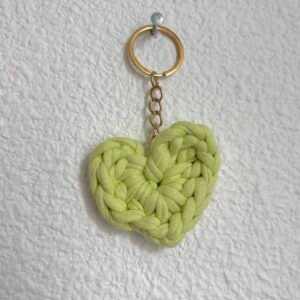 MINI CŒUR - Vert Fluo
